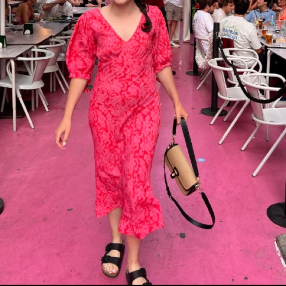 Rolla’s Floral Midi Dress, size S